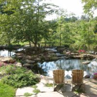 137 Naturally Beautiful Turtle Pond with Boulders