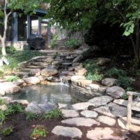 138 Gardenside Fish Pond and Waterfall