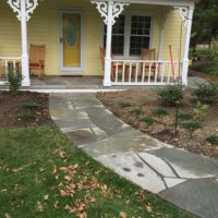 476 Front Walkway in PA Flagstone for Historic Home
