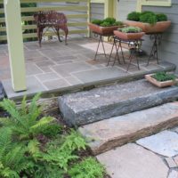 52 Salvaged and Distressed Stone Steppers to Flagstone Landing