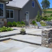 Flagstone Patios, Steps and Stone Walls 2