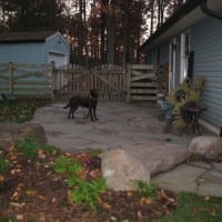 Side Outdoor Patio for Easy Living- Residences in Bethesda and Chevy Chase MD