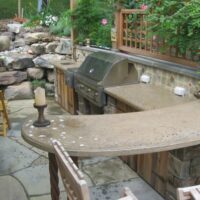 Custom Stone Patios and Walls in Maryland