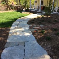 328 Irregular Flagstone Front Walkway