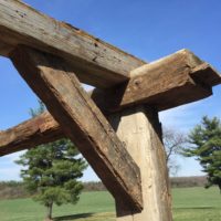 363 Distressed Cedar Pergola