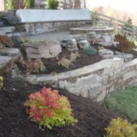 388 Stone Retaining Wall