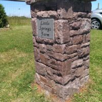 424 Stone Entry Column