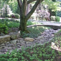 445 Stone Dry Stream and Culvert Walls