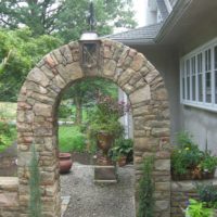 446 Stone Arch Entryway