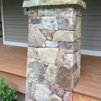 589 Stone Front Porch Columns