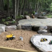 684 Sitting Boulders in Play Space