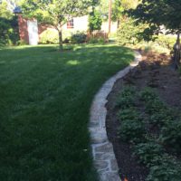 Stone Garden Edging