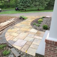 Frontier Flagstone Front Walkway