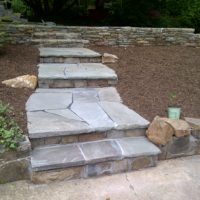 Stone Stairs and Walkway