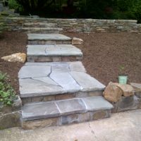 Stone Stairs and Walkway