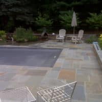 Flagstone Pool Deck