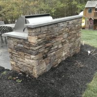 Custom Stone Grill