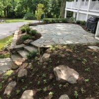 Irregular Flagstone Patio