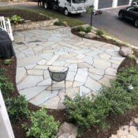 Irregular Flagstone Patio