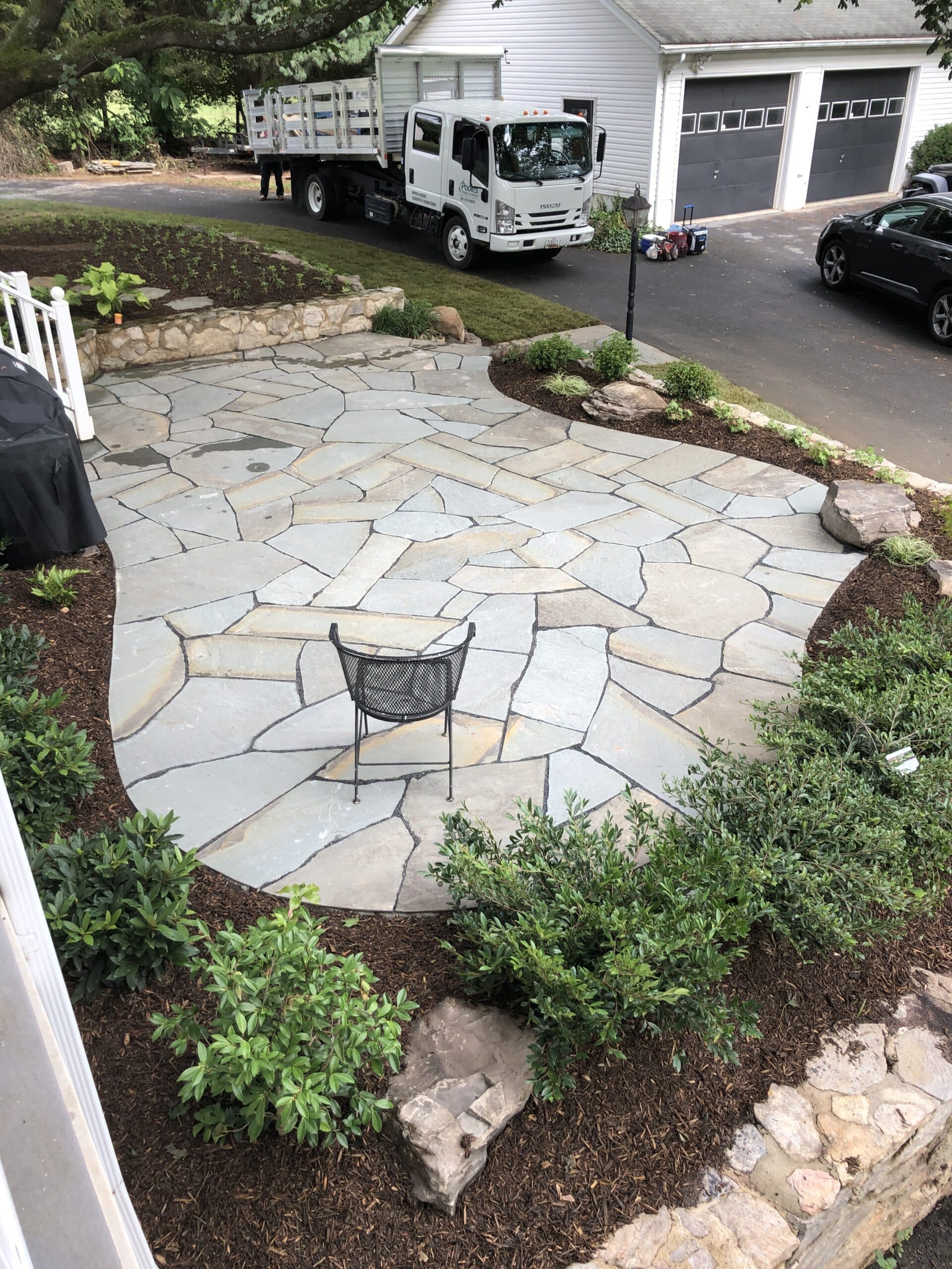 Irregular Flagstone Patio