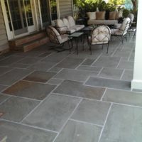 Covered Flagstone Patio