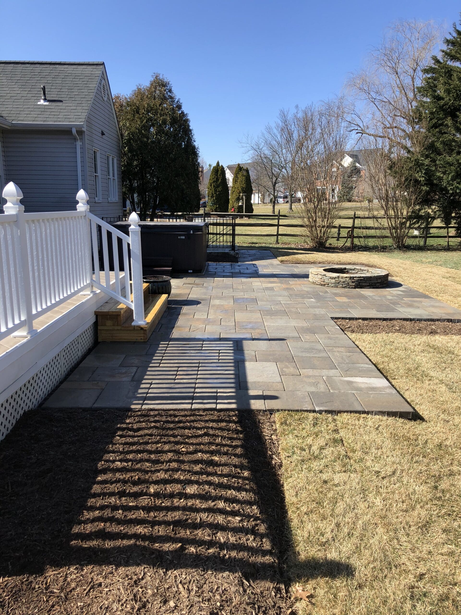 Belgard Lafitt Rustic Slab Paver Patio