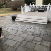 Belgard Lafitt Rustic Slab Paver Patio