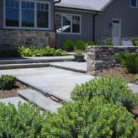 Flagstone Patios, Steps and Stone Walls